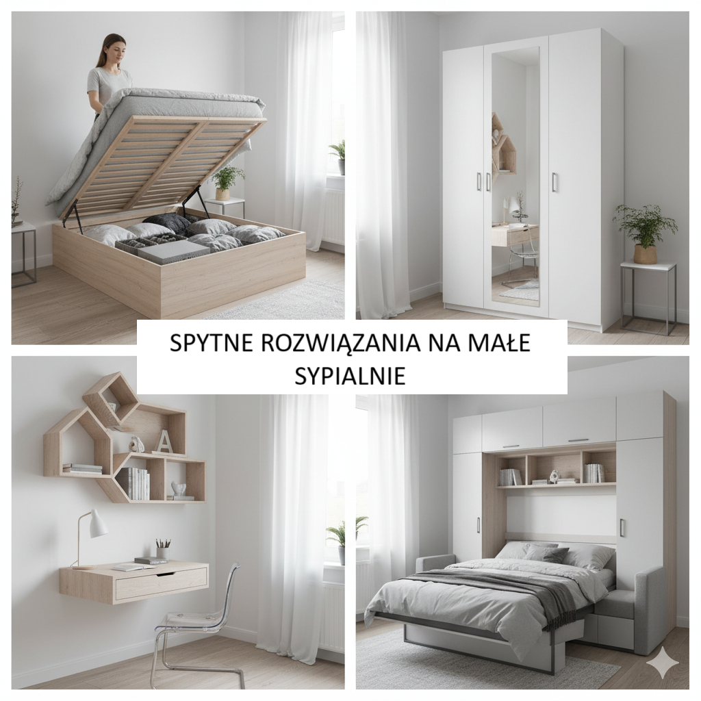 Mała Sypialnia, Wielkie Możliwości: Jak Maksymalnie Wykorzystać Przestrzeń?