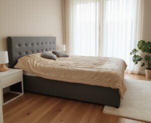 Read more about the article Dlaczego warto wybrać łóżko z pojemnikiem na pościel? [Przegląd modeli Arken]