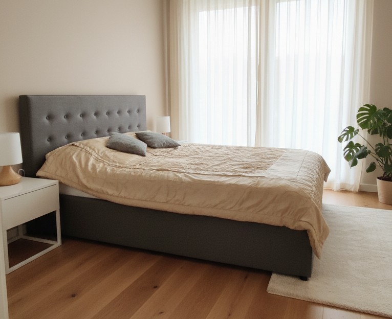 Read more about the article Dlaczego warto wybrać łóżko z pojemnikiem na pościel? [Przegląd modeli Arken]